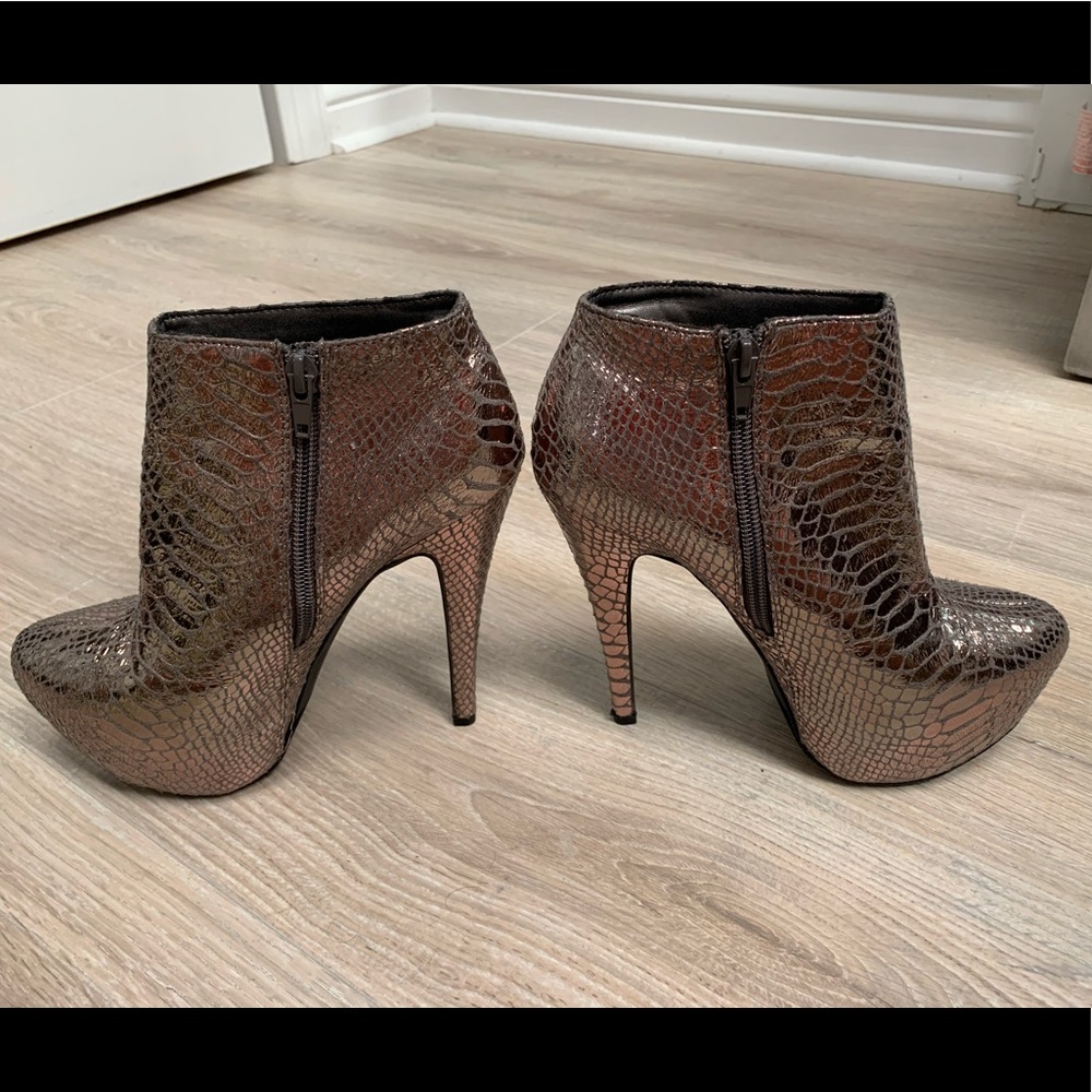 Snake Skin Bootie - Picture 5 of 8
